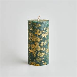 St Eval Marbled Pillar Candle